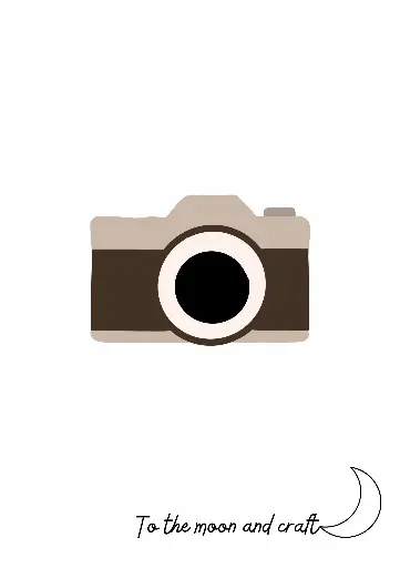 Sticker Appareil photo